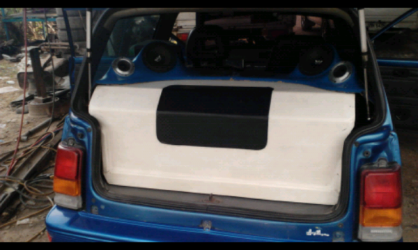 ขาย MIRA เครื่อง 1L ติดแก๊ส LPG เครื่องเสียงจัดเต็ม