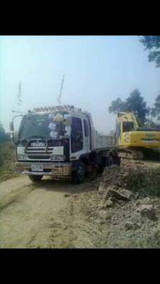 ISUZU DECA ปี52 จดประกอบเล่มพร้อม ภาษีเต็มFRR33H4  210แรงม้า