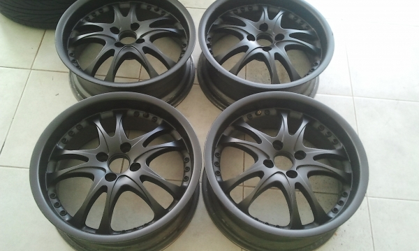 JAPAN Z-SPEED-08 HART 17X7 ET40 4/100 แม็กแท้ล้อเดิม