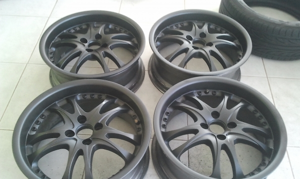 JAPAN Z-SPEED-08 HART 17X7 ET40 4/100 แม็กแท้ล้อเดิม
