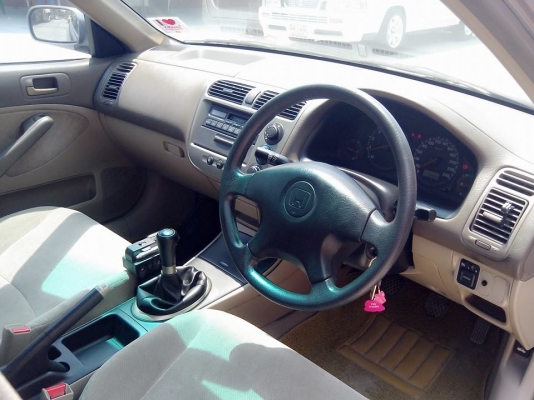 ขาย HONDA CIVIC DIMENSION VTI-L 1.7 ปี 2001 เกียร์ธรรมดา เครื่องเดิมไม่เคยติดแก็ส ขาย210,000 บาท ขาย HONDA CIVIC DIMENSION VTI-L 1.7 ปี 2001 เกียร์ธรรมดา เครื่องเดิมไม่เคยติดแก็ส ขาย210,000 บาท