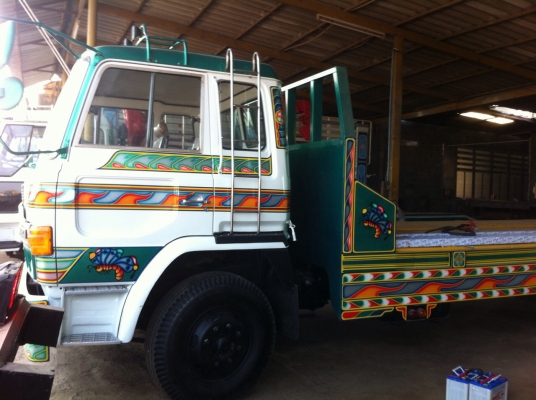 HINO หัวใหญ่ คัคซี ใหญ่ยาว7 ม. เครื่อง260 สองเพลา แรงบรรทุกแม็คโครช่วงล่างใหญ่ บรรทุก200ได้