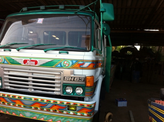 HINO หัวใหญ่ คัคซี ใหญ่ยาว7 ม. เครื่อง260 สองเพลา แรงบรรทุกแม็คโครช่วงล่างใหญ่ บรรทุก200ได้