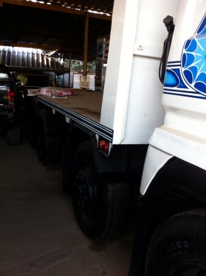 HINO หัวใหญ่ เพลาเดียว 12 ล้อ พร้อมระบบลากพ่วงเครื่อง 260 แรง เขียนแบบถูกกฎหมายแล้ว