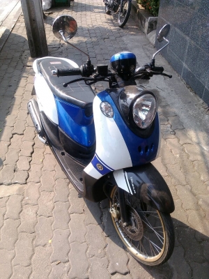 ขายYamaha Fino ทะเบียนพร้อมโอนราคาๅ12,500บาท
