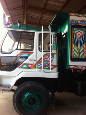 MITSUBISHI 195 TD สองเพลา ดั๊มกระบะ รถสวยพร้อมใช้