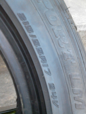 DUNLOP SP.SPORT LM703 215/55R17 มีเส้นเดียว TEL.081-427-3941