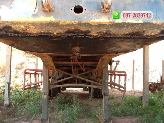 ขายหางเทร์เลอร์ ใส่ยางมะตอย ไม่มีทะเบียน