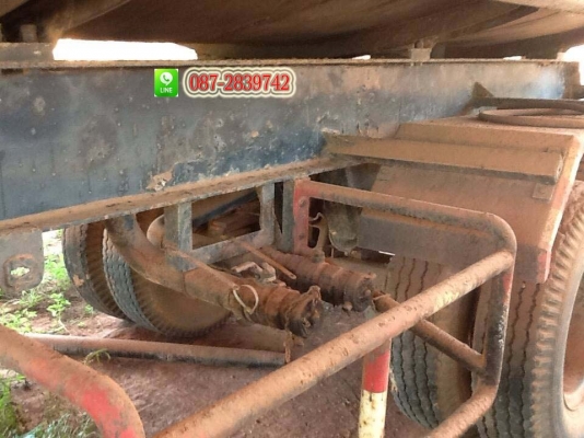 ขายหางเทร์เลอร์ ใส่ยางมะตอย ไม่มีทะเบียน