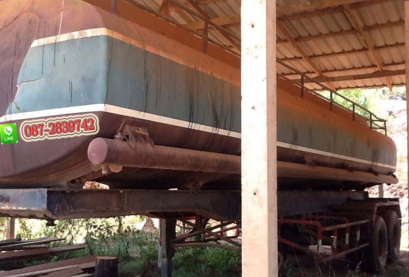 ขายหางเทร์เลอร์ ใส่ยางมะตอย ไม่มีทะเบียน