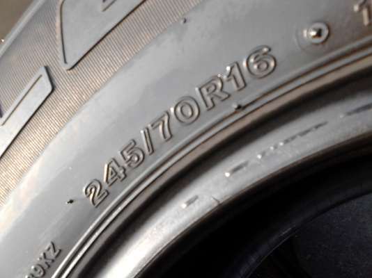 245/70R16 BRIDGESTONE DUELER H/T มี 6 เส้น TEL.081-427-3941 245/70R16 BRIDGESTONE DUELER H/T มี 6 เส้น TEL.081-427-3941