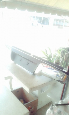 กันชนหลัง newdmax v-cross ของแท้ออกจากศูนย์ถอดวันรับรถ