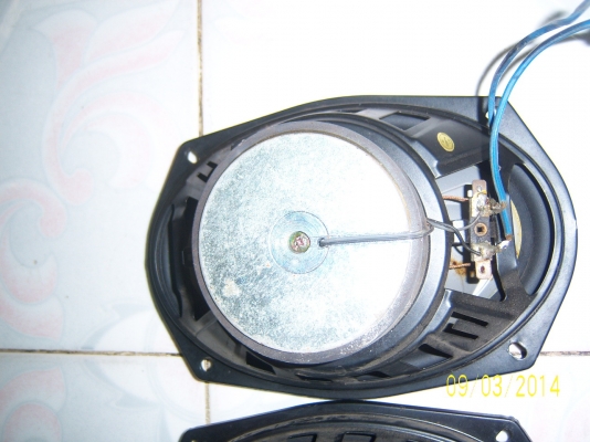 ชุดลำโพงรถยนต์ 1 คู่  DTS DS-HQ718  6"x9" 3way coaxial speaker