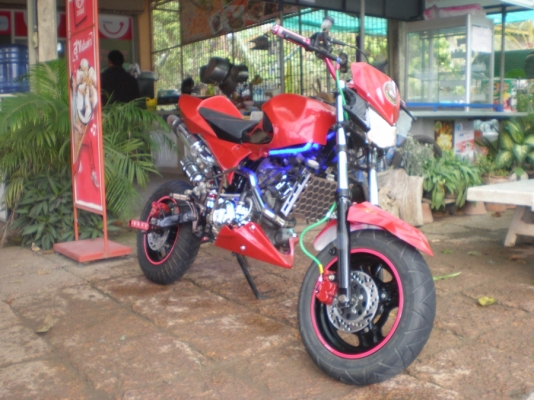 ขายขาดทุนครับ Jx เครื่องโซ ชุดเเต่ง Ksr มีเล่มทะเบียน(รถประกอบใหม่)