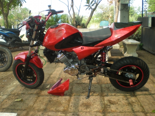 ขายขาดทุนครับ Jx เครื่องโซ ชุดเเต่ง Ksr มีเล่มทะเบียน(รถประกอบใหม่)