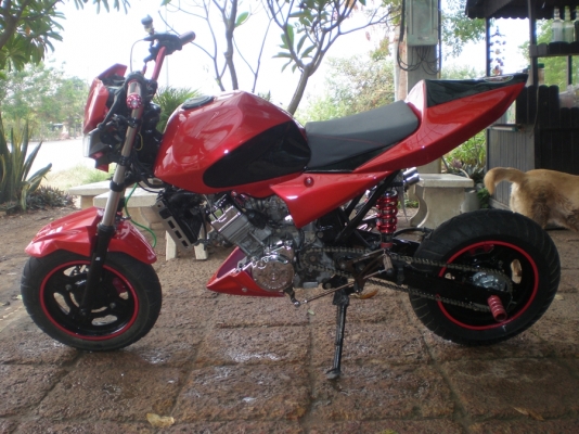 ขายขาดทุนครับ Jx เครื่องโซ ชุดเเต่ง Ksr มีเล่มทะเบียน(รถประกอบใหม่)