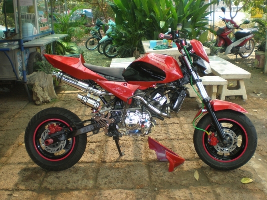 ขายขาดทุนครับ Jx เครื่องโซ ชุดเเต่ง Ksr มีเล่มทะเบียน(รถประกอบใหม่)