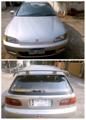 ขายซีวิค3D ปี95 แม็ก Model7 แต่งซิ่ง