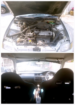 ขายซีวิค3D ปี95 แม็ก Model7 แต่งซิ่ง