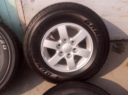 ขายแม๊ก ปาเจโร่ พร้อมยางปี 2012 ครบชุด 245/70/16 ชุดละ 7,900 บาท มารับเอง ขายแม๊ก ปาเจโร่ พร้อมยางปี 2012 ครบชุด 245/70/16 ชุดละ 7,900 บาท มารับเอง