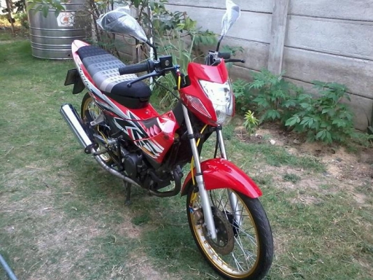 ขาย SONIC ตัวใหม่ แต่งสวยๆเลย ไม่แพง สีแดงล้วน