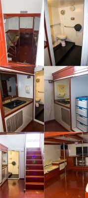 ขายเรือไฟเบอร์2ชั้น ขนาดยาว 20 เมตร ตกแต่งเต็มลำ พร้อมใช้งาน