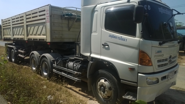 (ลงขายใหม่)ขายดาวน์10ล้อหัวลาก(เฉพาะหัว)HINO ซีรี่500 344แรง ปี**2555 ไมล์86000กม.รถห้างแท้เดิมๆสวยมาก