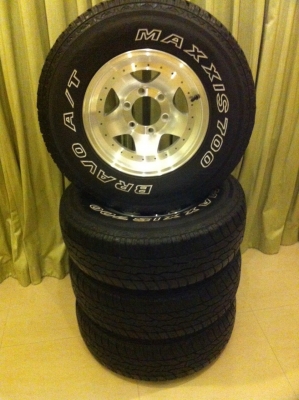ขายล้อ 15 off road พร้อมยาง maxxis all30