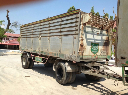 ขายสิบล้อพ่วงดัมพ์แม่-ลูก230แรงเทอร์โบ