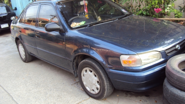 ขายโตโยต้าAE110ปี96รถบ้านมือเดียวเกียร์ออโต้ 80000