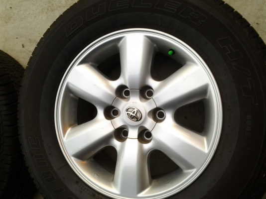 ขายแม็กvigo ขอบ 17 พร้อมยาง ปี 2013