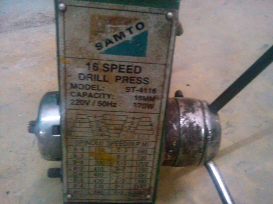 หัวแท่นสว่าน ซากเฉพาะ หัว