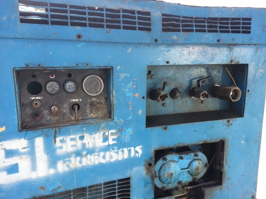 ขายปั้มลม Airman PDS 265 ราคา 220000 บาท เครื่อง ISUZU 4BD1  พร้อมใช้งาน