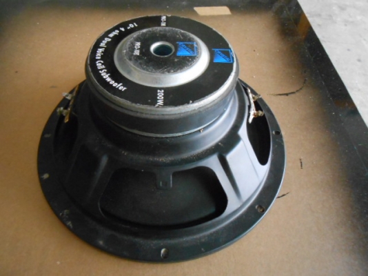 ลำโพง10นิ้ว CRYSTAL วอยย์คู่ 1 ข้าง