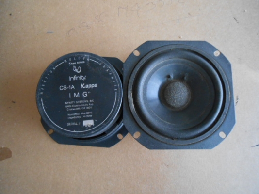 ลำโพง 4 นิ้ว infinity cupa