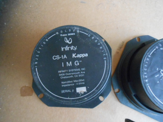 ลำโพง 4 นิ้ว infinity cupa