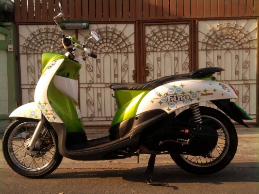 ขออนุญาติขาย Yamaha Fino 115 cc. รุ่นไมล์แยก โอนให้ฟรีครับ
