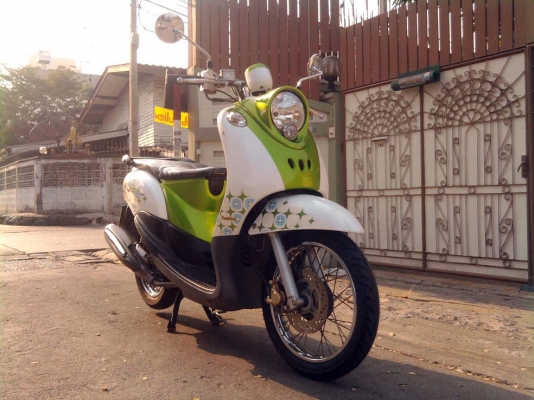 ขออนุญาติขาย Yamaha Fino 115 cc. รุ่นไมล์แยก โอนให้ฟรีครับ