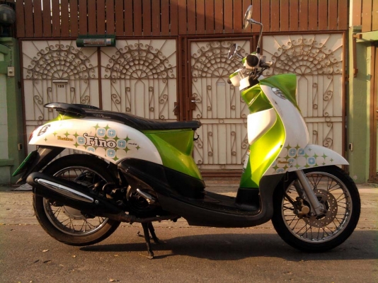 ขออนุญาติขาย Yamaha Fino 115 cc. รุ่นไมล์แยก โอนให้ฟรีครับ