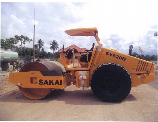 รถบดสั่นสะเทือนล้อเรียบ SAKAI รุ่น SV520D