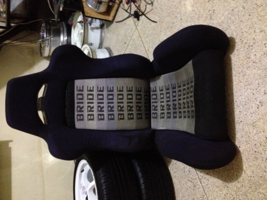 เบาะ brideแท้มาจากญี่ปุ่นตัวเดียวสภาพตามรูป