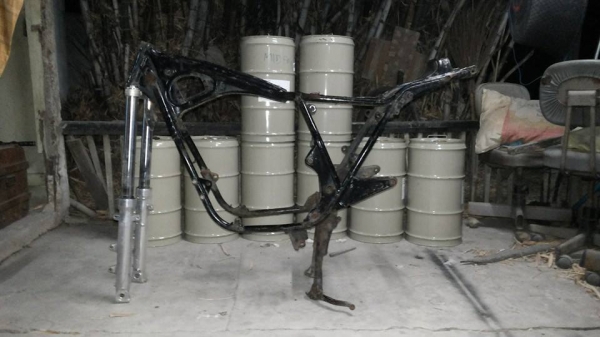 frame CB650 8วาล์ว และ CB750auto 8วาล์ว