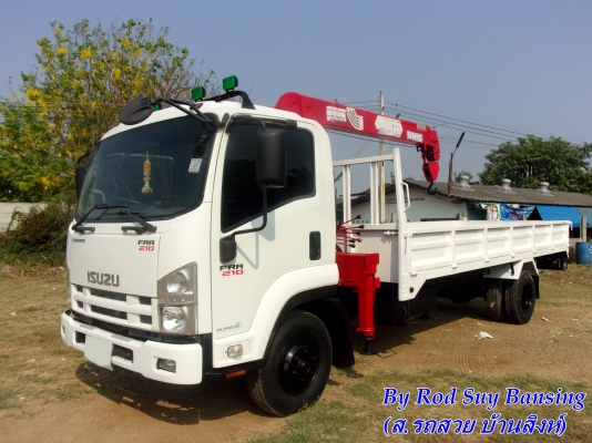 ขาย 6ล้อ อีซูซุ เครน 3ตัน 210แรง ยาว 6.50  ปี2009 รถใช้ 73180 กม. สภาพสวยเดิมเครื่องดี พร้อมใช้งาน ชมก่อนได้ครับ สนใจติดต่อ 081-9425443
