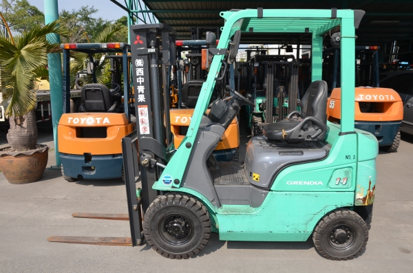 ขาย Mitsubishi FD14T ดีเซล Mitsubishi S4S ออโต้ 1.4 ตัน ยกสูง	 3 เมตร