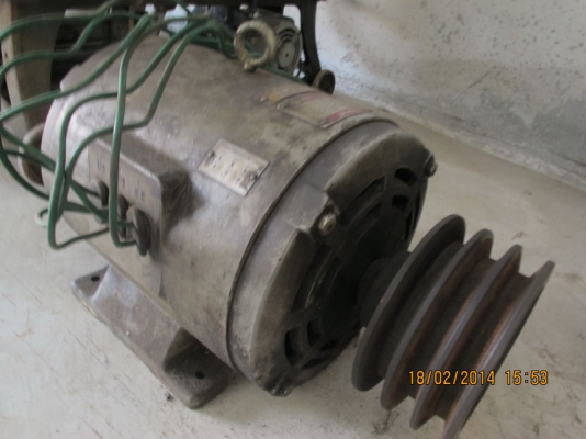 ขายมอเตอร์Hitashiใหญ่15แรงไฟ3เฟส380โวลล์แรงดี