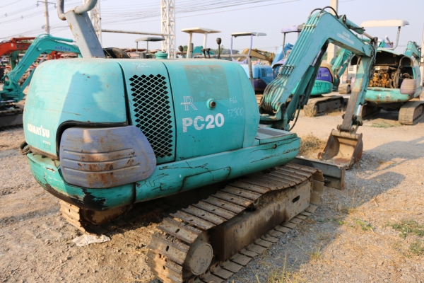 KOMATSU PC20-7เก่านอก เอวแน่น ปั็มแรง สภาพพร้อมใช้ KOMATSU PC20-7เก่านอก เอวแน่น ปั็มแรง สภาพพร้อมใช้
