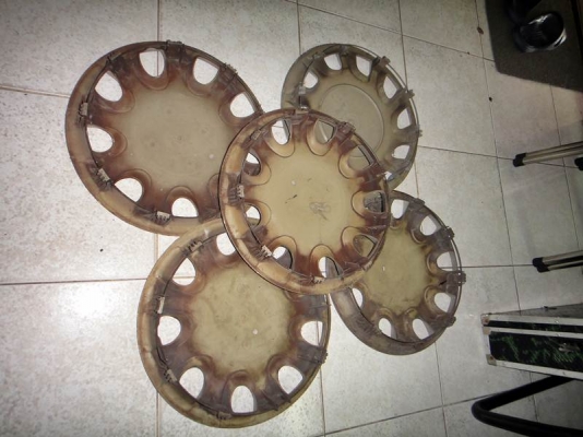 กะทะล้อ ขอบ 13 สภาพดี มีมาใหม่อีก 2 ชุดครับ