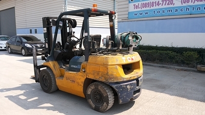ขายด่วน!!! รถฟอล์คลิฟท์ TOYOTA รุ่น 02-7FG35 ซีเรียล A71GK40-30348 ราคาพิเศษ นำเข้าจากญี่ปุ่น