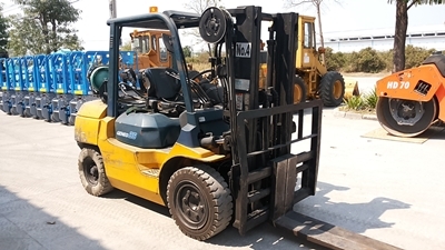 ขายด่วน!!! รถฟอล์คลิฟท์ TOYOTA รุ่น 02-7FG35 ซีเรียล A71GK40-30348 ราคาพิเศษ นำเข้าจากญี่ปุ่น