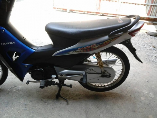 Wave 100 ubox ปี 49 สีน้ำเงิน รถบ้าน เครื่องเดิม แน่น เอกสารครบ